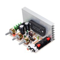 Magideal - Placa Amplificadora De 2,0 Canales, Módulo Fácil De Instalar, Subwoofer Portátil, Placa Amplificadora De Potencia De Audio Estéreo Para Altavoces Diy