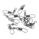thumbnail image 2 of 10pcs giratorio de barril rodante de pesca con conector giratorio a presión con enclavamiento 3 #, 2 of 5