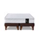 thumbnail image 1 of Cama Europea Zen Top Tela Chocolate 2 Plazas, 1 of 4