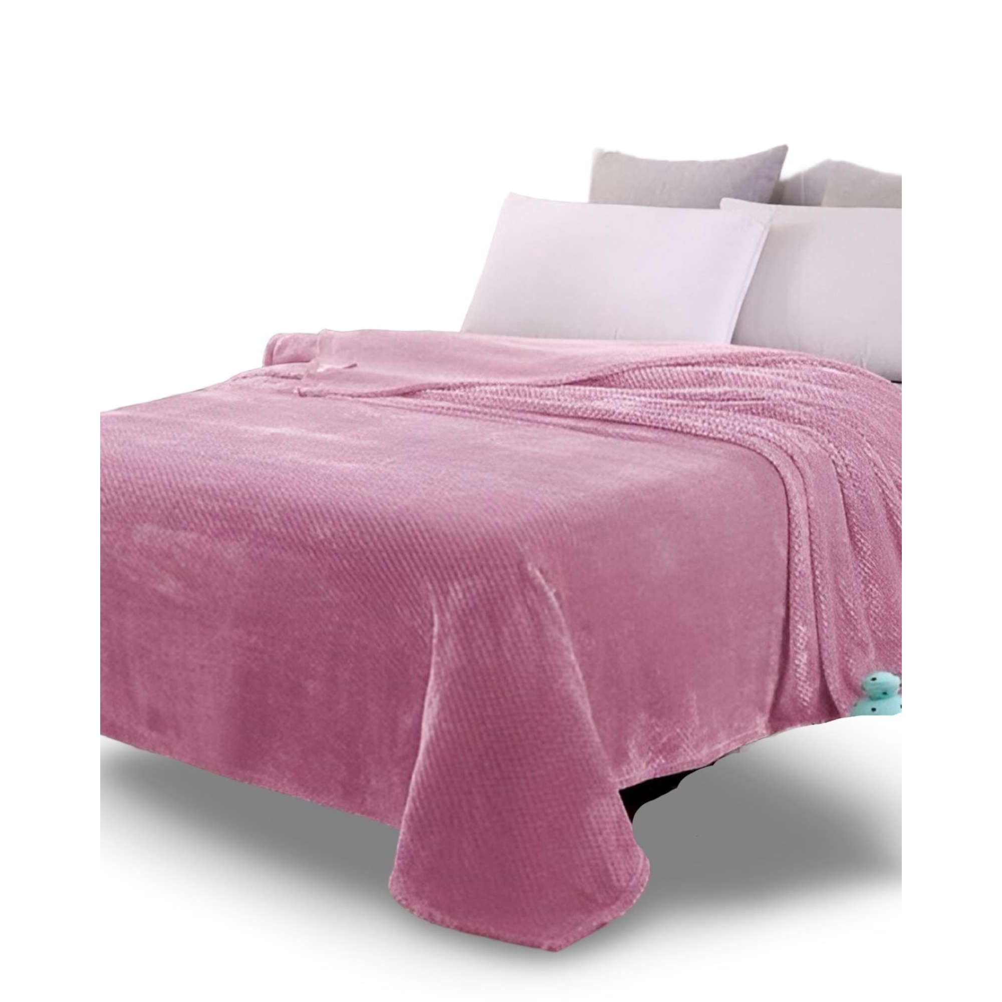 Iii Mussa - Manta Pluhs Rosado 2 Plazas