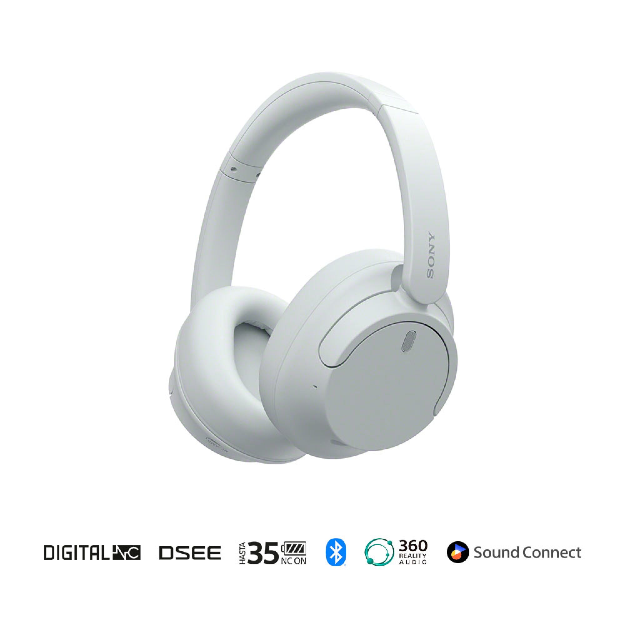 Audifonos Sony Wh-Ch720N/W Blanco Noise Cancelling