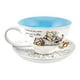 thumbnail image 3 of Taza de té y platillo Silver Buffalo Disney Winnie the Pooh, 3 of 3