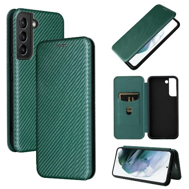 Funda Flip para FOXDOCK Samsung Galaxy S22 - Funda magnética de negocios, funda protectora delgada