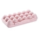 thumbnail image 4 of Apilable 12 Huevos / 18 Huevos Congelador Congelador Frigorífico Contenedor Organizador Bandeja Rosa 18 Huevos, 4 of 5