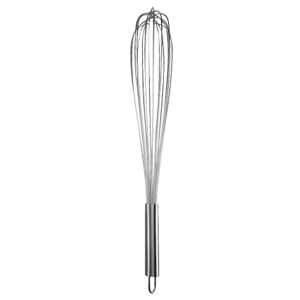 Batidor de huevos manual de acero inoxidable extragrande y mezclador de harina, herramientas para hornear en el hogar