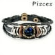 thumbnail image 1 of 12 Constellation Beaded Leather And Charm Bracelets,12 Styles Available, 1 of 5