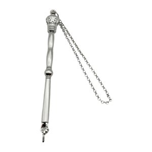 Bothyi - Herramienta De Lectura De Puntero Yad Torá, Asistente De Mano, Puntero De Mano Yad, Puntero Bíblico, Cabeza De Corona Plateada