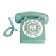 thumbnail image 1 of Teléfono fijo Benotek Beneno Retro Verde Diseño Clásico, 1 of 6