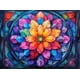 thumbnail image 1 of Rompecabezas Prime Time Puzzles con mandala de vidrio tintado, 1000 unidades, 1 of 8
