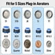 thumbnail image 4 of Llave para aireador de grifo Tylola 11 en 1 de metal, 4 of 7