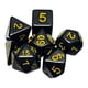 thumbnail image 5 of Juego De Dados Poliédricos De 7 Piezas Juguete De Entretenimiento Para Suministros De Fiesta De Entretenimiento Amarillo, 5 of 5