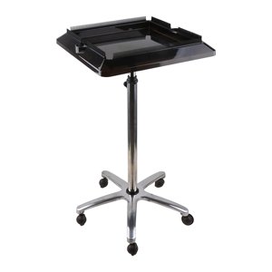 Ioensy - Carro Rodante Para Peluquería, Herramienta De Peluquería, Bandeja De Salón Con Ruedas Con 3 Barriles