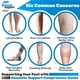 thumbnail image 2 of Calcetines de compresión transparentes de 15 a 20 mm Hg para mujeres desnudas (3 pares), 2 of 7