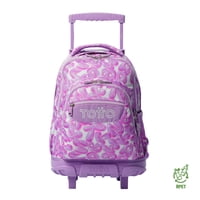 Mochila Escolar Ruedas Niña Notebook 15.4"" Bomper Renglon Totto