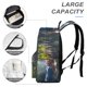thumbnail image 4 of Wildwood-theme Backpack, Campus style schoolbag Bookbag with Adjustable Shoulder Straps And Large Zip Compartment, Unisex Travel Bags.42x30x15cm, 4 of 6