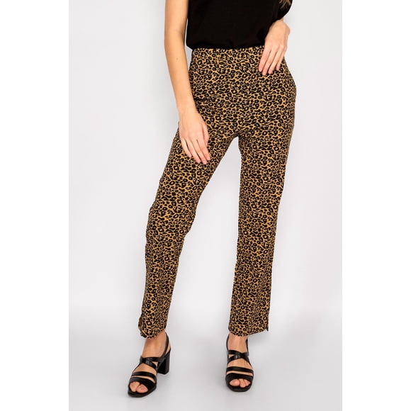 Pantalón Animal Print Constanza Café cafe S