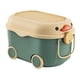 thumbnail image 3 of Caja de Almacenamiento Apilable con Ruedas Y Tapa, con Asas, Ideal para Organizar Refrigerios, Portátil para La Habitación de Los Niños, La Sala de Ju Verde medio, 3 of 5