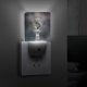 thumbnail image 4 of Vinícius Júnior Luz nocturna LED con sensor de anochecer a amanecer para dormitorio, baño, pasillo, escaleras - Lámpara LED nocturna de enchufe, 0.5W - 1 pieza, 4 of 6