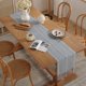 thumbnail image 3 of suxuMhao Camino de Mesa con Borlas de Café,1pza 13 X 63in Camino de Mesa Boho,Camino Elegante para Mesa,Camino de Mesa Duradero para Comedor y Decoración Del Hogar,Camino de Mesa a Rayas,Ideal para, 3 of 4