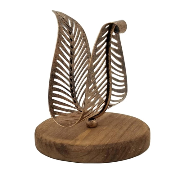 Art Craft Baño Cocina Soporte Para Pañuelos Servilletero Hotel Mail Table Rack Gold