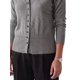 thumbnail image 5 of INSPIRE CHIC Cárdigans de punto para mujer con mangas largas, cuello en V, casual elegante para oficina, gris medio, 5 of 6