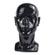 thumbnail image 3 of Cabeza De Maniquí Cosmetología Modelo De Entrenamiento Masculino 57cm Negro Brillante, 3 of 3