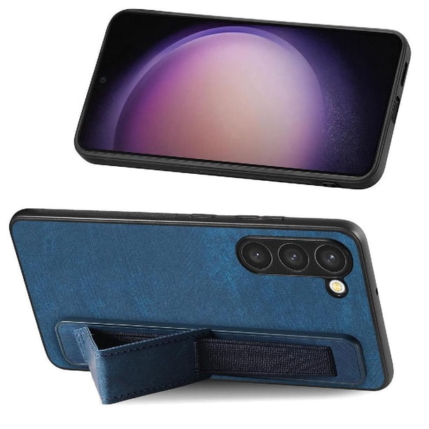 Funda Protectora con Correa para Samsung Galaxy S23 Resistente a Golpes Azul