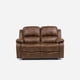 thumbnail image 1 of Sofa Reclinable 2 Cuerpos Umbria Tela Tabaco, 1 of 9