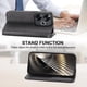 thumbnail image 4 of Funda Flip FOXDOCK para Xiaomi POCO F6 5G , Estilo Billetera con Diseño Rombo, Correa de Mano y Soporte, Uso Diario, 4 of 6