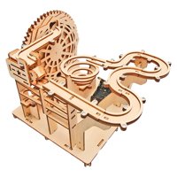Magideal - Kits De Construcción De Modelos Marble Run, Rompecabezas Eléctrico De Madera 3D, Rompecabezas De Montaña Rusa Diy Para Decoración, Regalos Únicos Para