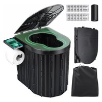 Inodoro Portátil Plegable Sckee Para Camping Con Tapa