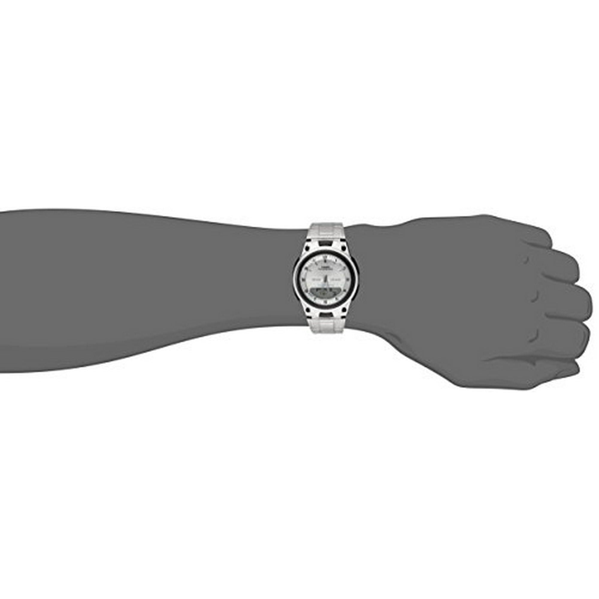 Casio Aw80d-7a Reloj Cronógrafo Deportivo Con Alarma Para Hombre, Banco De Datos De 10 Año Casio Casio