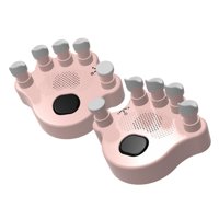 Magideal - Entrenador De Dedos Para Piano Con Altavoz Musical Incorporado, Ejercitador De Manos Para Niños, Color Rosa