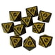 thumbnail image 2 of 10 Uds. Dados De 15mm Dados De Acrílico Para Juegos De Fiesta Juego De Dados De 8 Caras Para Fiesta KTV Amarillo, 2 of 5
