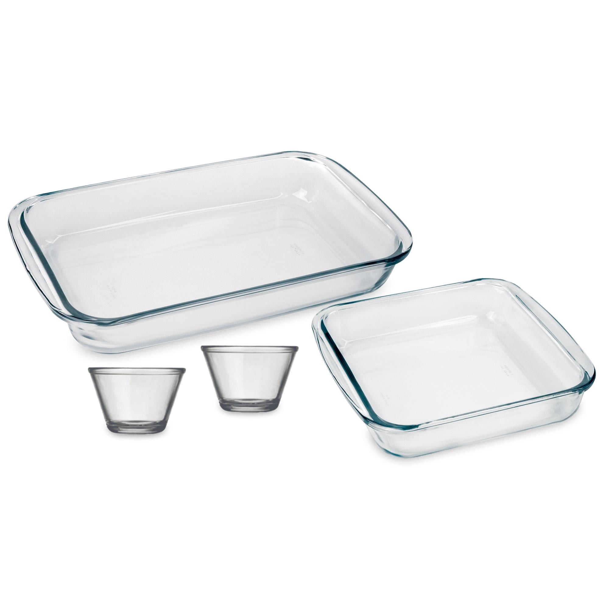 Pack De Asadera Clasico 2 Piezas 2.2l - 1.1l - 170ml 4 Piezas Marinex