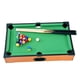 thumbnail image 3 of Mini juego de mesa de billar de madera con bolas de juego, juguete de billar inglés fácil de instalar para viajes, sala de juegos, escritorio interior, 3 of 4