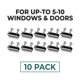 thumbnail image 3 of Bloques para ventanas Shop Square, 10 unidades, para ventanas verticales y horizontales, 3 of 7