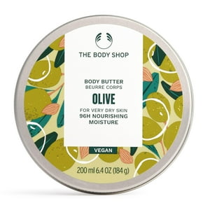 The Body Shop Manteca Corporal De Oliva Para Pieles Muy Secas, 6,4 Onzas