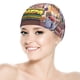 thumbnail image 5 of Subway Surfers Gorro de Natación de Licra, Gorro de Baño de Tela Cómoda, Gorro Elástico Antideslizante para Hombres, Mujeres y Niños, 5 of 6