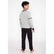 thumbnail image 2 of Pijama Largo Algodón Gris Talla 12, 2 of 4