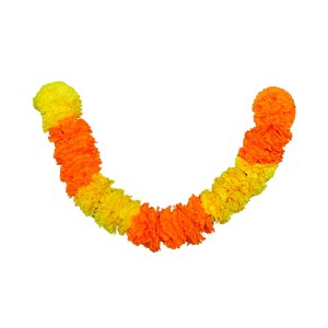 Bothyi - Guirnalda De Caléndula Para Decoración De Halloween, Flores Artificiales De Caléndula Para Puerta De Diwali, Color Amarillo Y Naranja