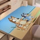 thumbnail image 1 of Bluey alfombrilla de escritorio/mesa extra-grande con base antideslizante de cuero y diseño temático; versátil para escritorios de ordenador, mesas de comedor, etc.60*110cm, 1 of 6