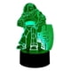 thumbnail image 1 of Lampara Ilusion 3d Buzz Lightyear De 7 Colores Base Touch, 1 of 9