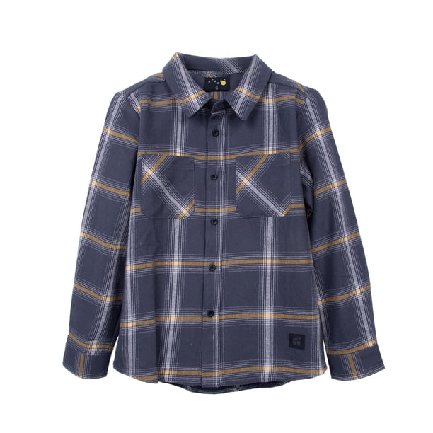 Camisa Niño Manga Larga Cuadrille Marengo