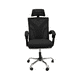 thumbnail image 1 of Silla ejecutiva de escritorio ergonómica Lumax Clyde color negro, 1 of 3