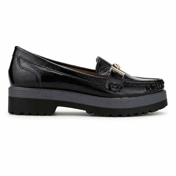 Zapato Chalada Mujer Grand-12 Negro Plataforma