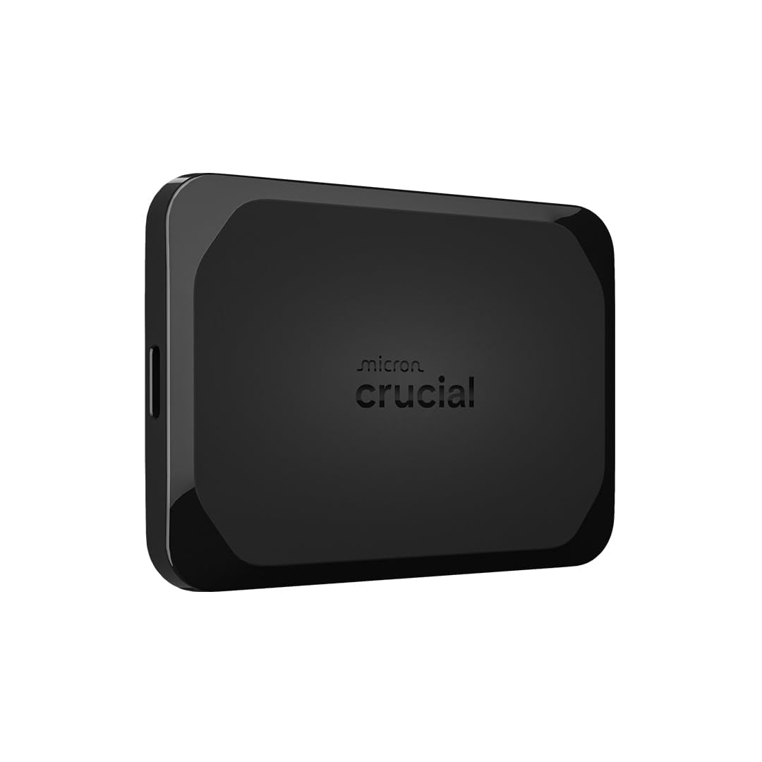 Ssd Portátil Crucial X10 De 2 Tb Usb 3.2 Usb-c, 2.100 Mb/s, Negro