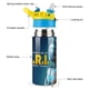 thumbnail image 3 of Mi amigo robot Botella de Agua con Tapa Pop Top de Un Toque, Acero Inoxidable, a Prueba de Fugas, para Deportes, Botella Infantil azul 12 oz, 3 of 6