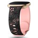 thumbnail image 1 of Correa de silicona floral de dos tonos para Fitbit Versa 2 – GeeBerYo, 1 of 7