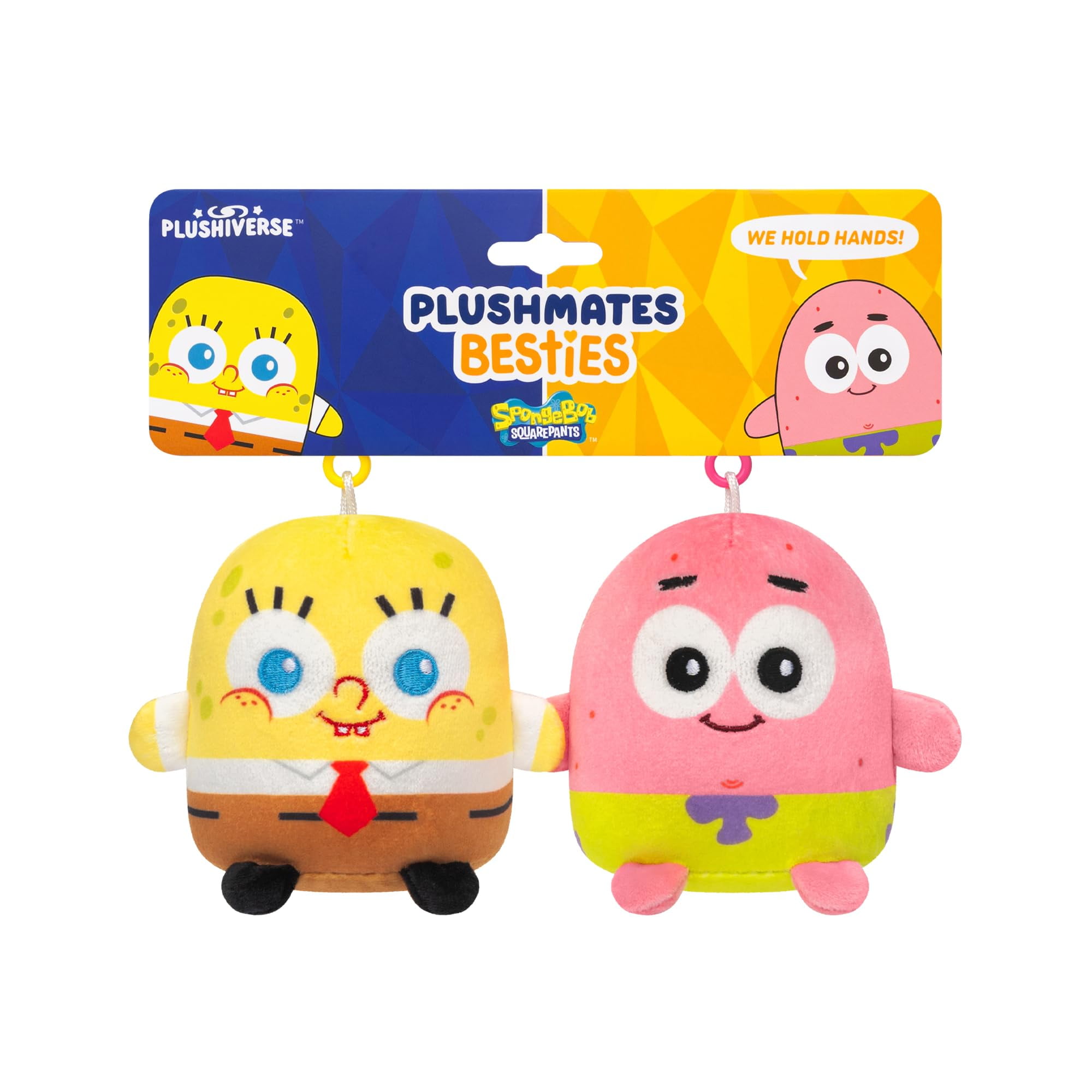 Set De Llaveros Teeturtle Bob Esponja Y Patricio